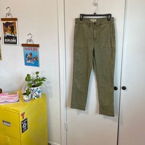 Madewell Cropped Cargo Pants